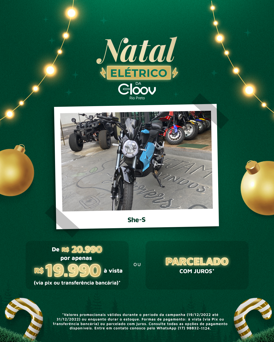 Foto Confira as promoções do Natal Elétrico, da Gloov Rio Preto - Imagem 11