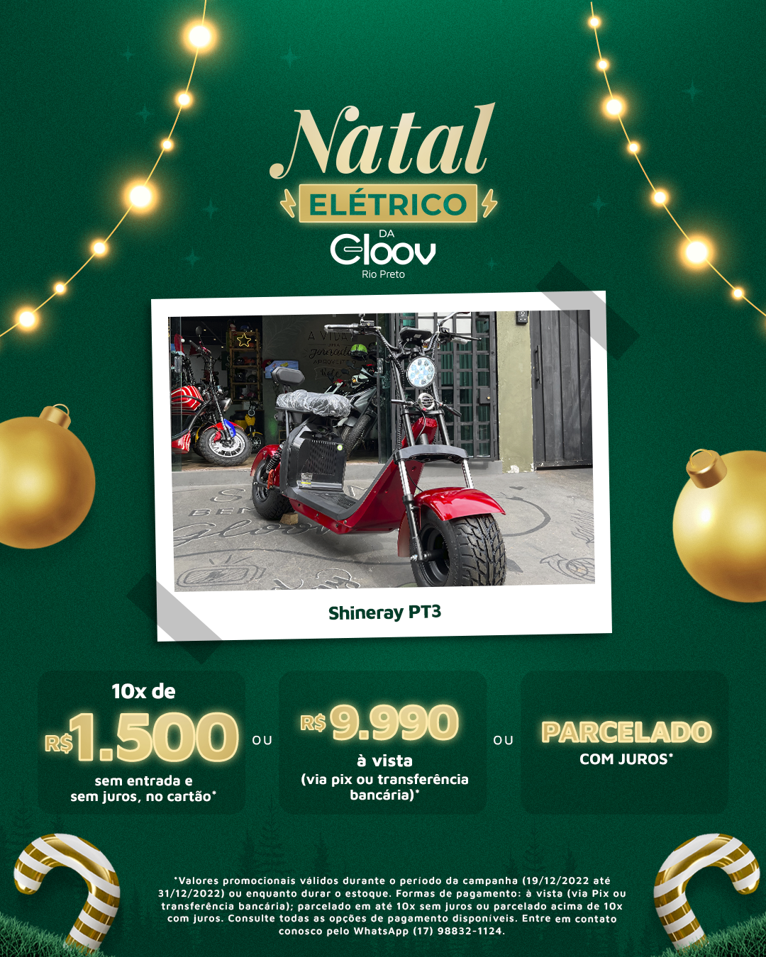 Foto Confira as promoções do Natal Elétrico, da Gloov Rio Preto - Imagem 6