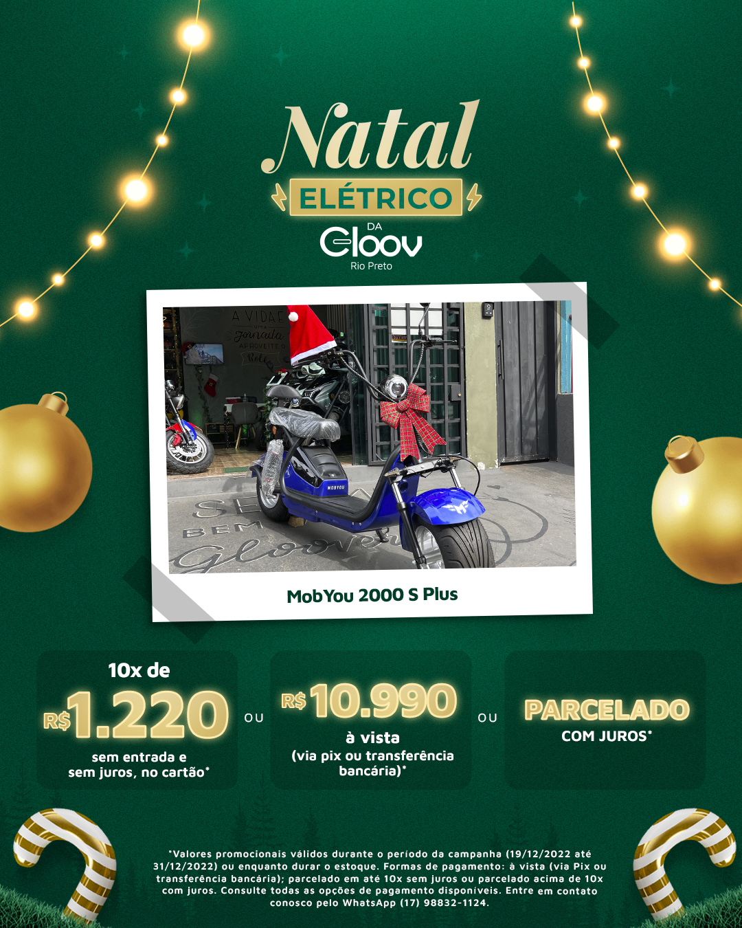 Foto Confira as promoções do Natal Elétrico, da Gloov Rio Preto - Imagem 10
