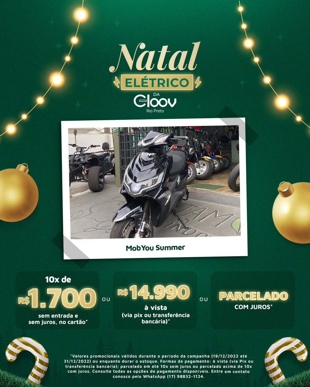 Foto Confira as promoções do Natal Elétrico, da Gloov Rio Preto - Imagem 2