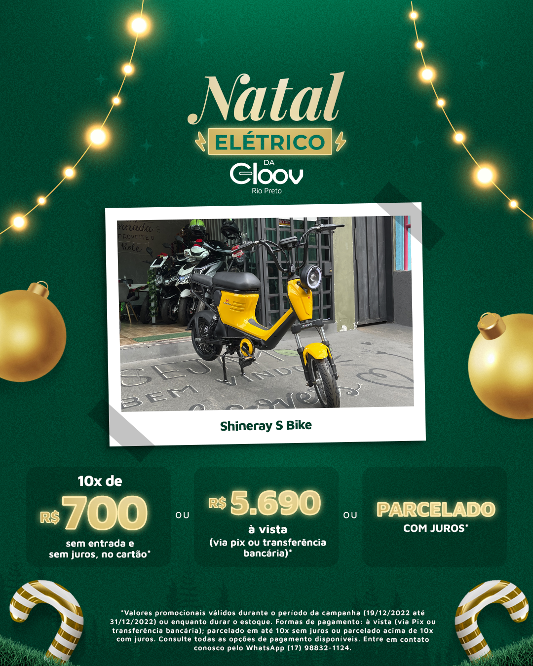 Foto Confira as promoções do Natal Elétrico, da Gloov Rio Preto - Imagem 4